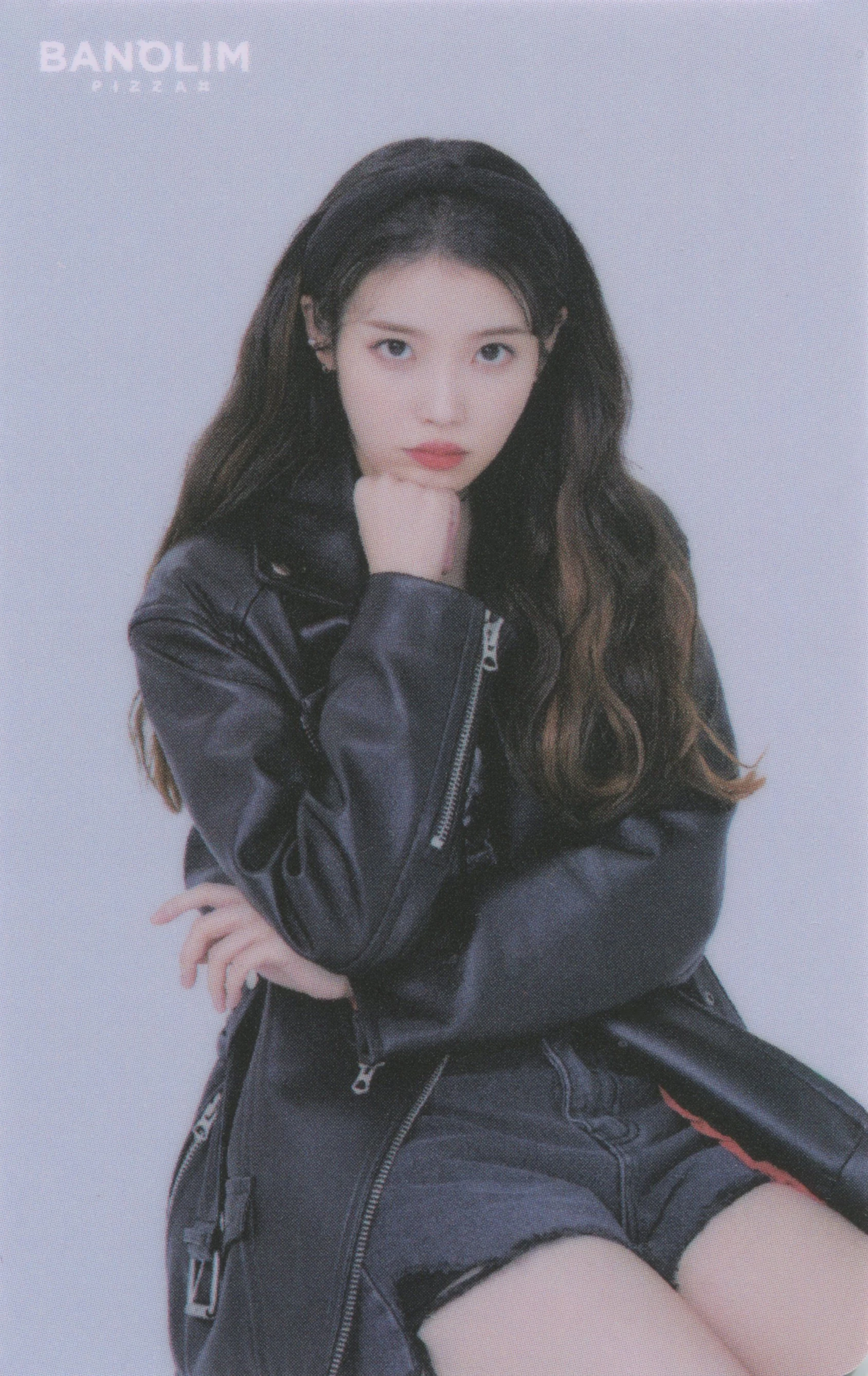 IU for Banolim Pizza Photocard [SCANS] | kpopping