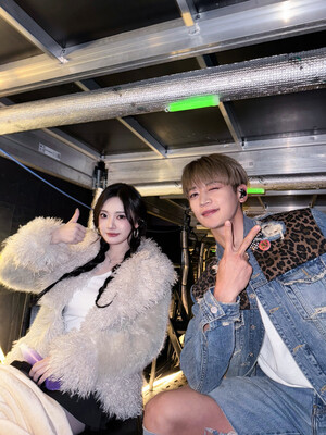 250113 SHINee twitter update with MINHO & aespa NINGNING -  SMTown Live 2025 in Seoul