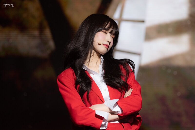 220430 Oh My Girl's Arin at 7th Anniversary Fanmeeting documents 16
