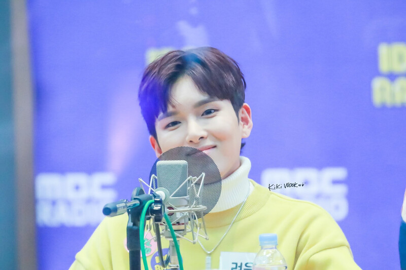 190108 Ryeowook at Idol Radio documents 1