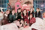 191227 Woollim Naver update - Lovelyz Christmas Vlive behind 
