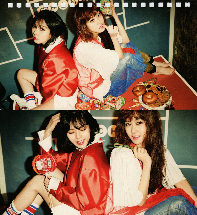 [SCANS] 4Minute 5th mini album '4Minute World' album scans documents 9