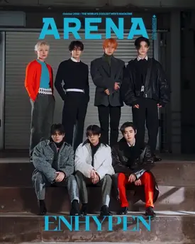 ENHYPEN FOR ARENA HOMME+ X PRADA OCTOBER 2024 ISSUE