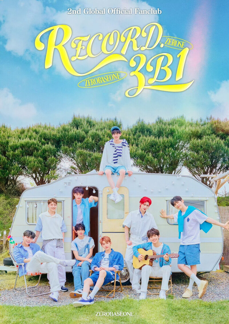 ZEROBASEONE 2nd global official fanclub 'Record.ZB1' concept photos documents 1