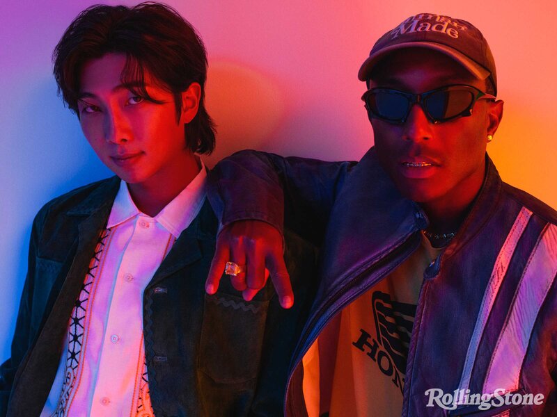 BTS RM x PHARRELL WILLIAMS for ROLLING STONE US November Issue 2022 documents 2