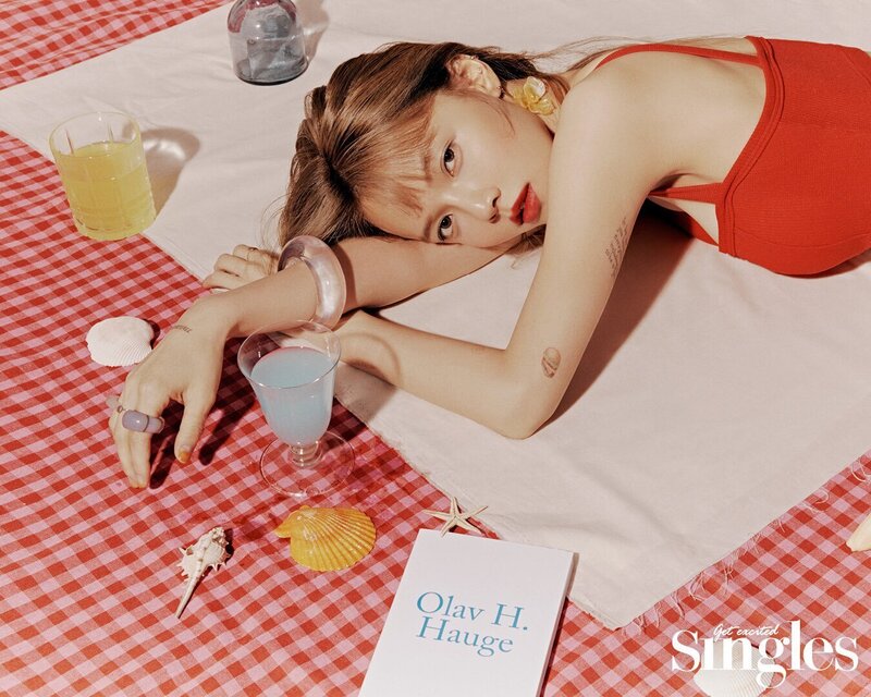 Shin Jimin for Singles Magazine July 2019 issue documents 1