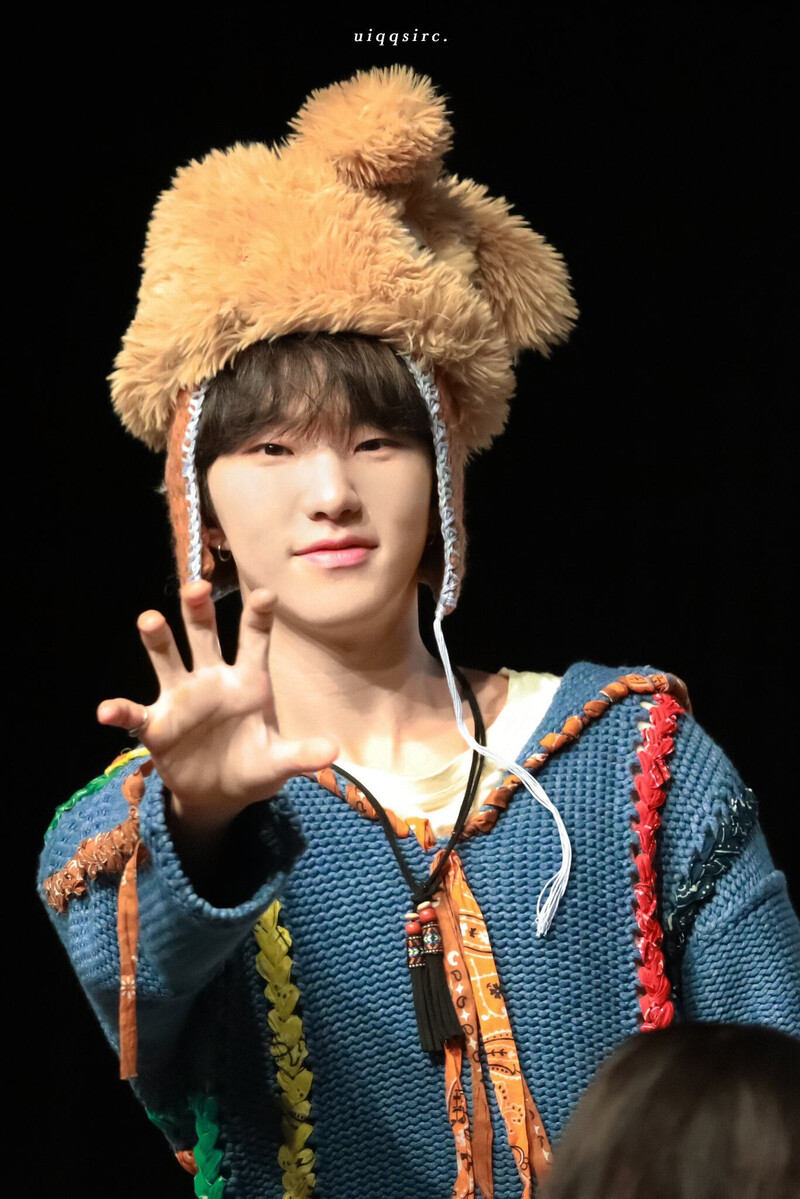 231104 SEVENTEEN Hoshi - SEVENTEENTH HEAVEN Offline Fansign Event documents 3