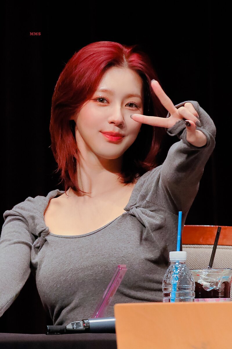 240204 (G)I-DLE Miyeon - MAKESTAR Fansign Event documents 2