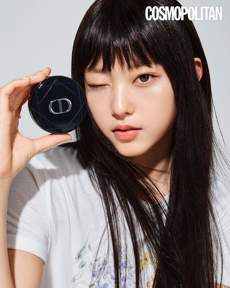 NewJeans Haerin for Cosmopolitan Korea x DIOR Beauty documents 2