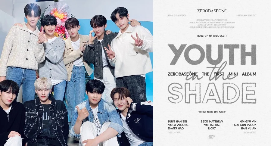 ZEROBASEONE Announces Details for Debut Mini Album 'YOUTH IN THE