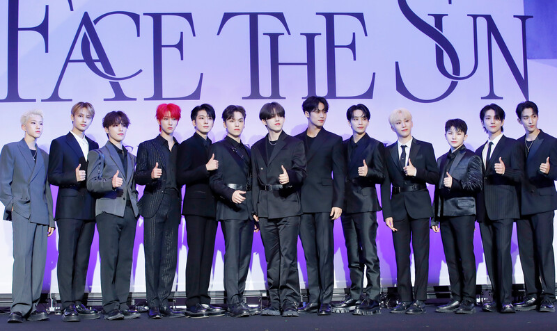 220527 SEVENTEEN at their ‘Face The Sun’ comeback press conference documents 1