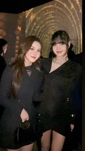 240314 LISA with Janieshin  at BULGARI STUDIO EVENT