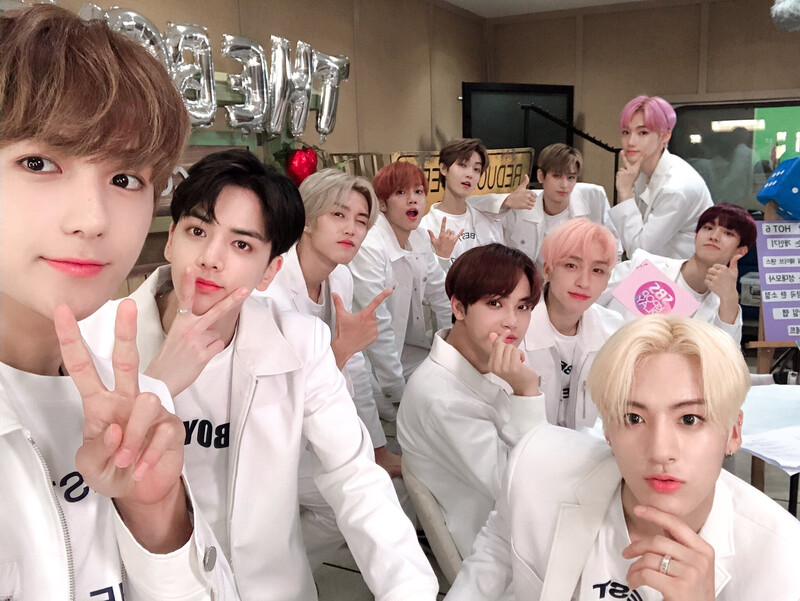 190829 INKIGAYO Twitter Update with THE BOYZ documents 3