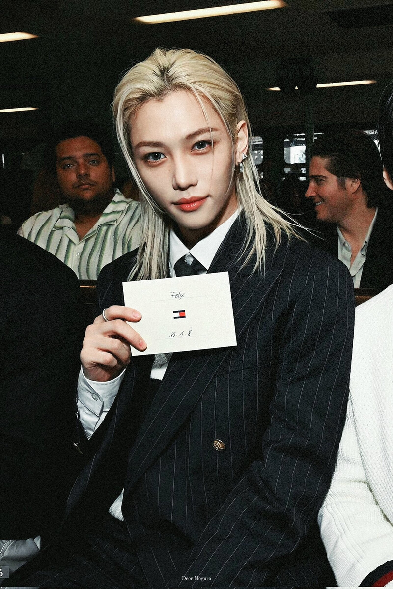 240909 StrayKids Felix - TOMMY HILFIGER SS25 New York Fashion Week documents 13