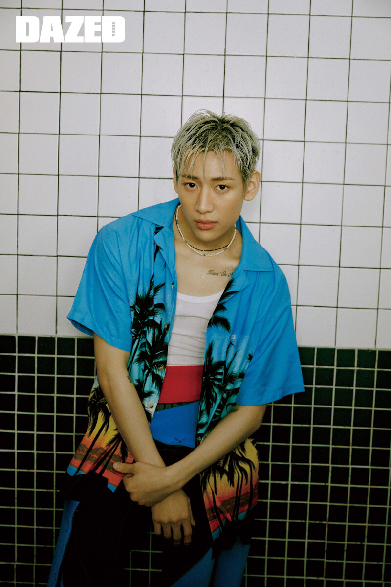 BamBam for Dazed Korea 2021 July Issue documents 2