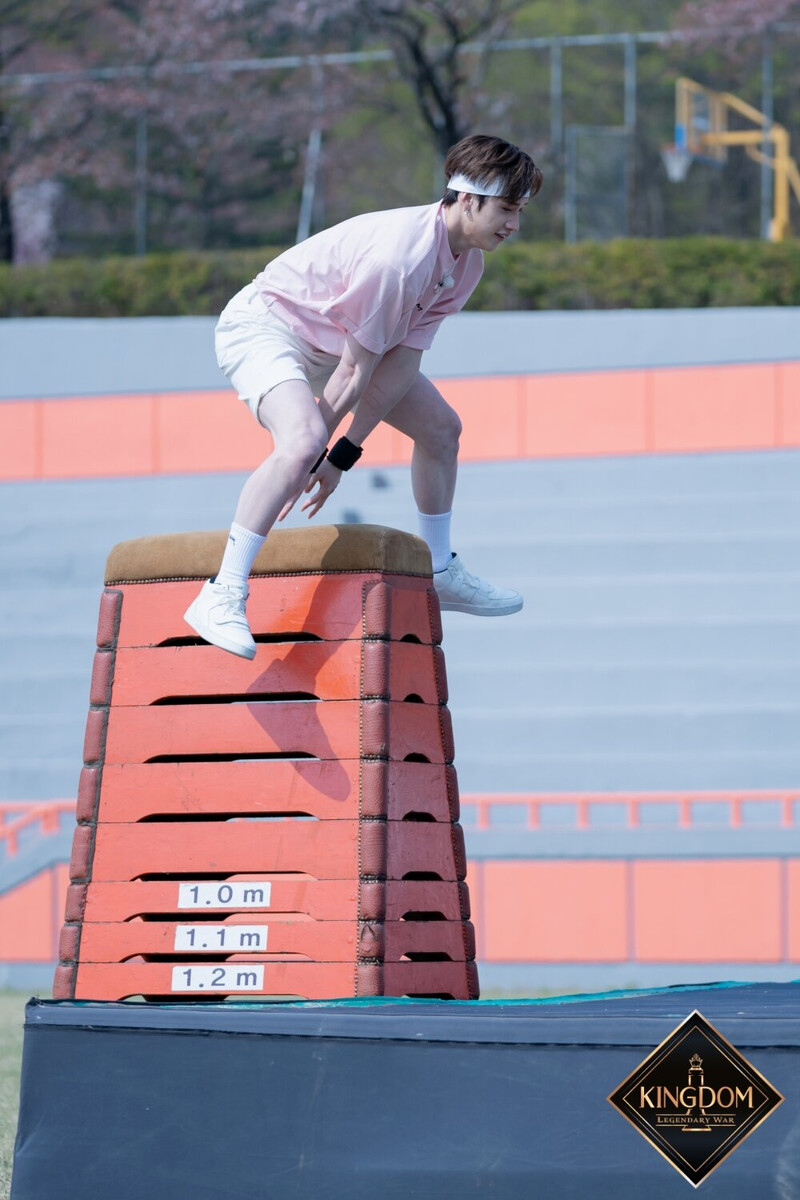 May 11, 2021 KINGDOM: LEGENDARY WAR Naver Update - Bang Chan at Sports Competition documents 6