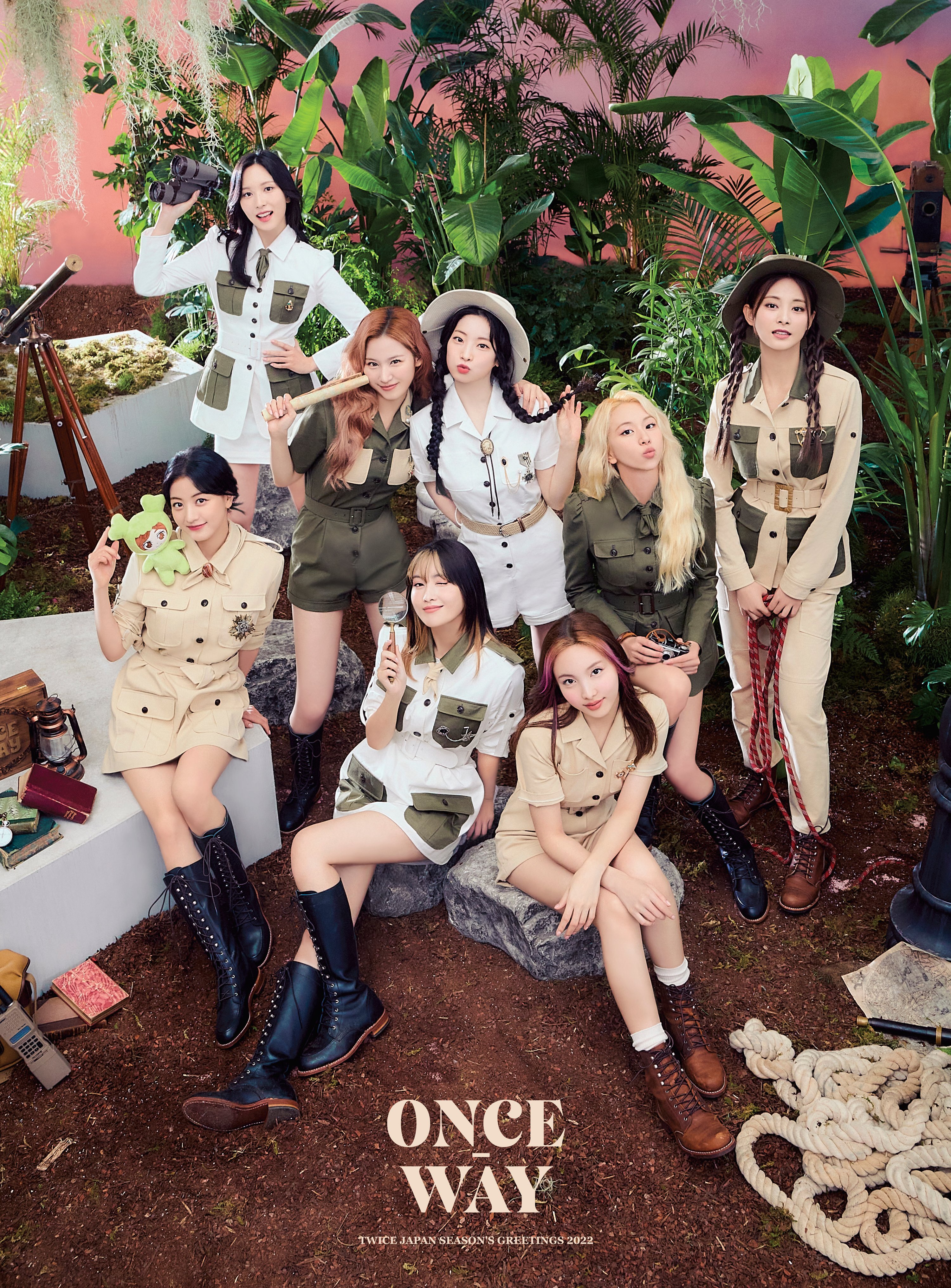 TWICE Japan Seasons Greetings 2022 'ONCE-WAY' teasers