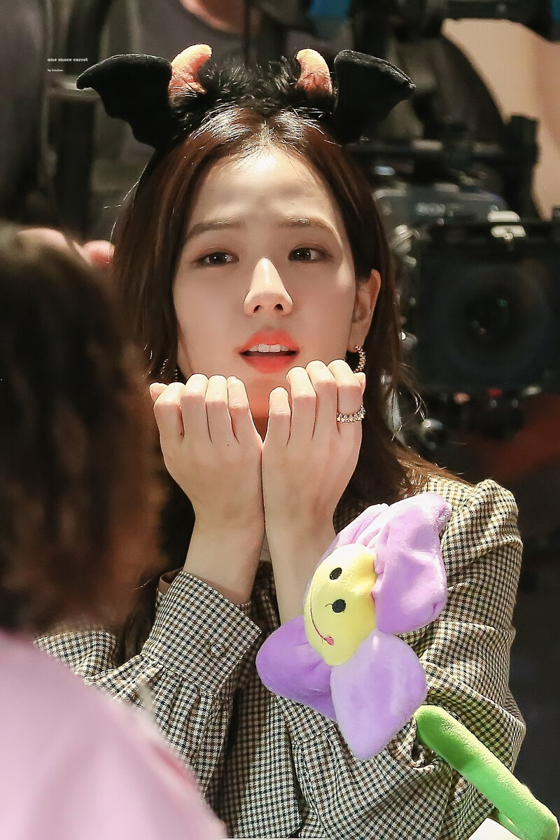 191012 BLACKPINK Jisoo - OLENS Fansign documents 7