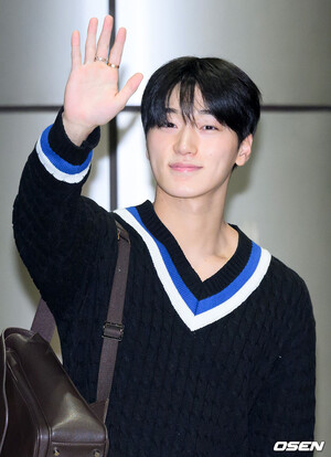 241009 ATEEZ San at Gimpo International Airport