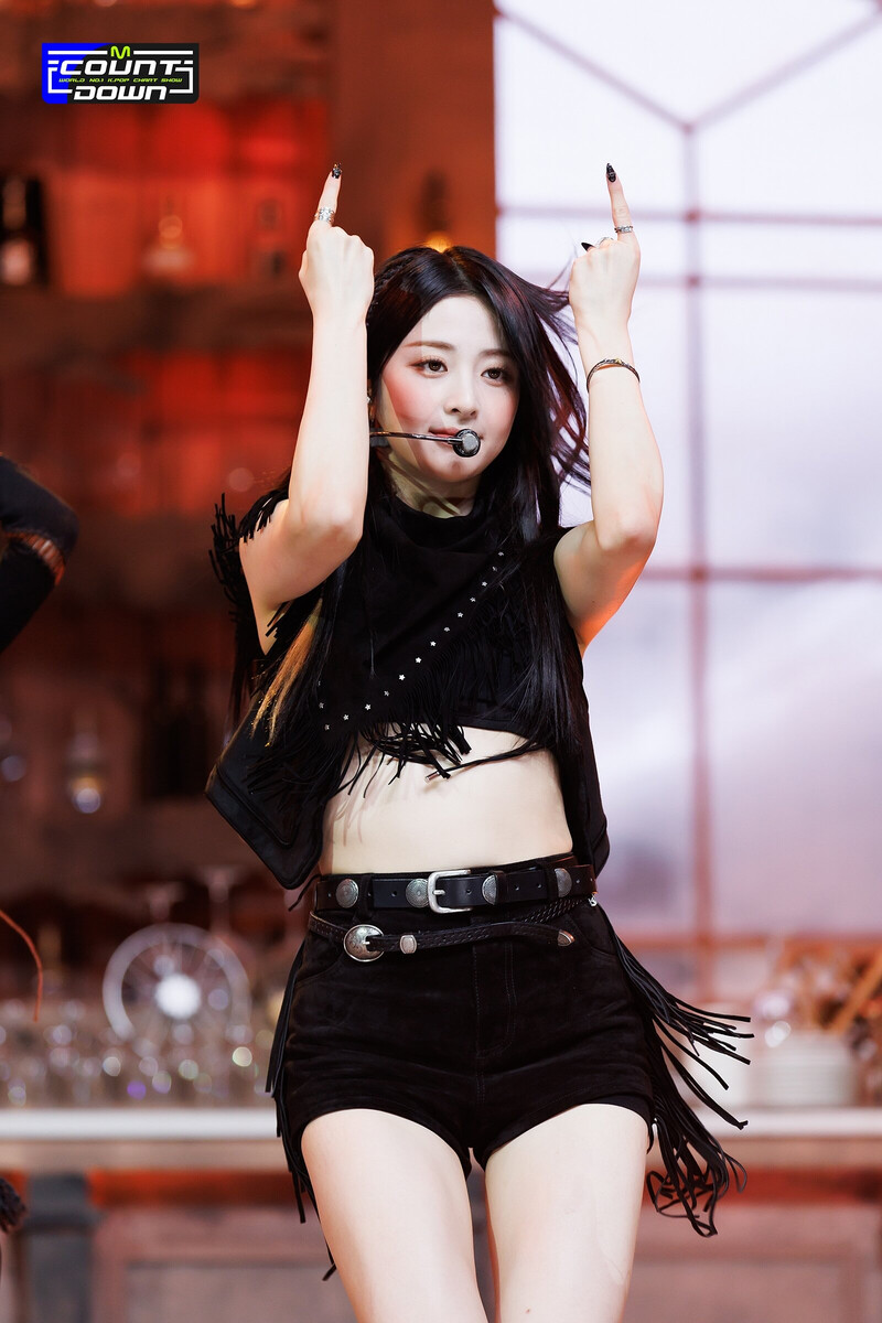 230504 LE SSERAFIM Yunjin 'UNFORGIVEN' at M Countdown documents 6