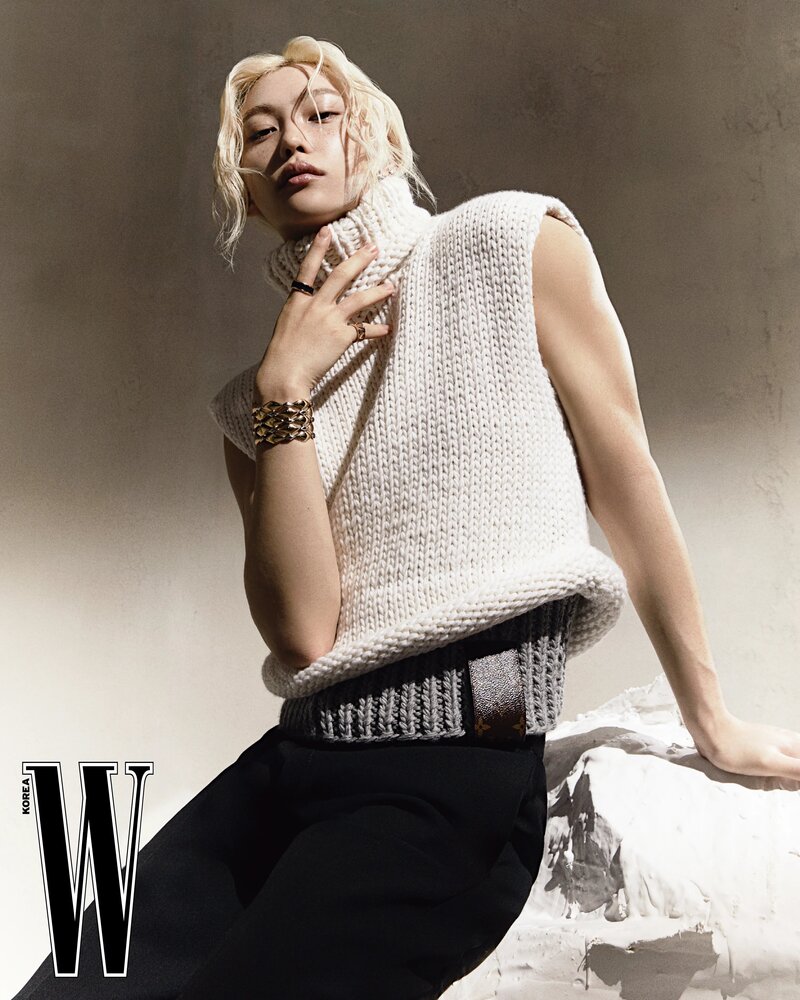 Stray Kids Felix x Louis Vuitton for W Korea Vol. 6 June 2024 Issue documents 7