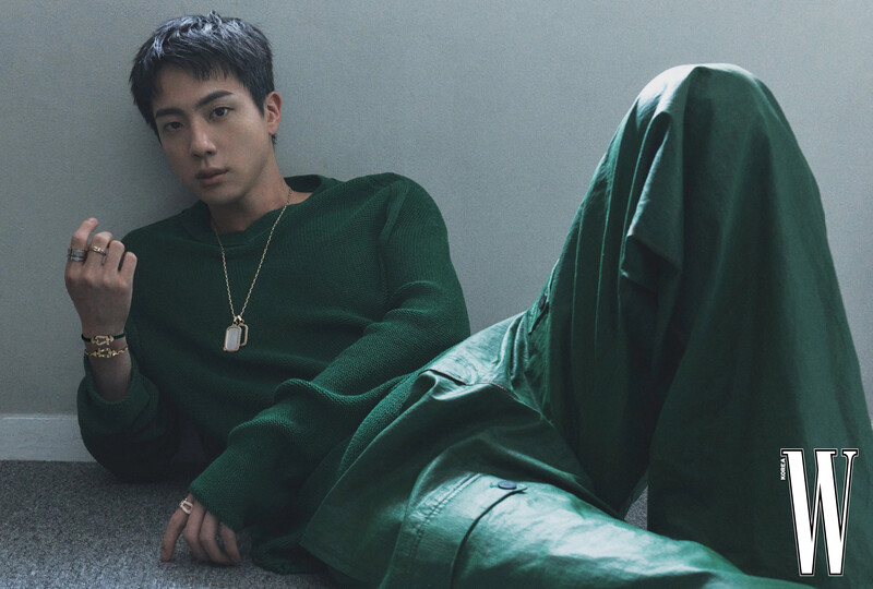 Jin for W Korea Vol. 7 July 2024 Issue documents 24