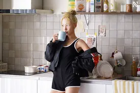 240315 Choilab Naver post - NAMJOO 2nd Single Album 'BAD' Jacket photoshoot behind