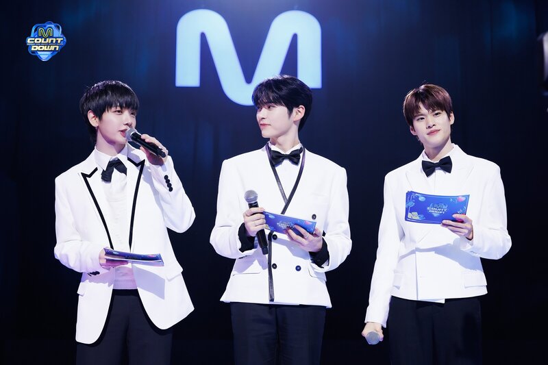 240111 MC Hanbin, Jaehyun, and Sohee at M Countdown documents 16