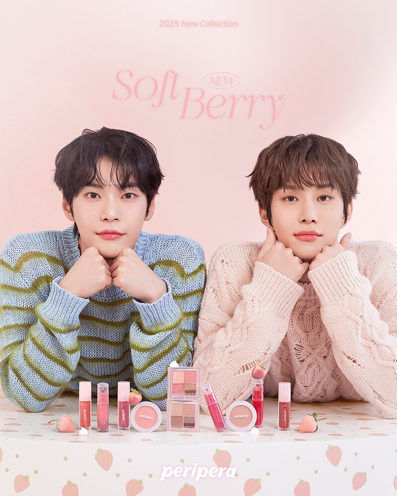 NCT Doyoung and Jungwoo for Peripera Soft Berry collection documents 2