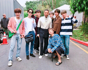 190507 John Legend Twitter Update with BTS