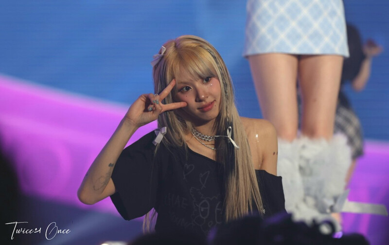 230416 TWICE Chaeyoung - ‘READY TO BE’ World Tour in Seoul Day 2 documents 2