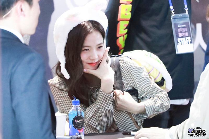 191012 BLACKPINK Jisoo - OLENS Fansign documents 9