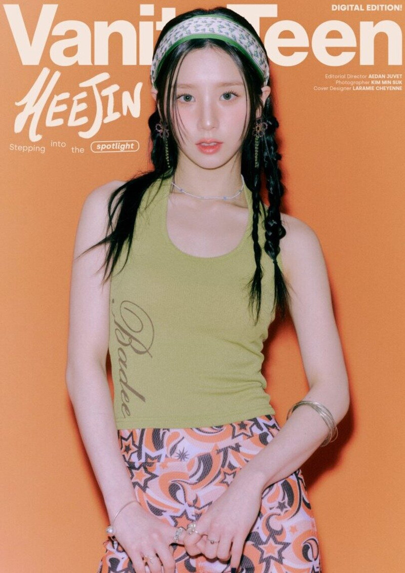 ARTMS's Heejin for VANITY TEEN October 2023 Issue documents 7