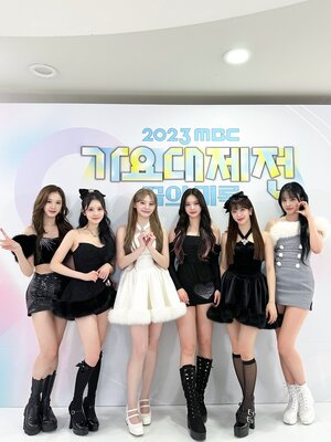 231231 - MBC Official Update - STAYC at MBC Gayo Daejeon 2023 Photowall