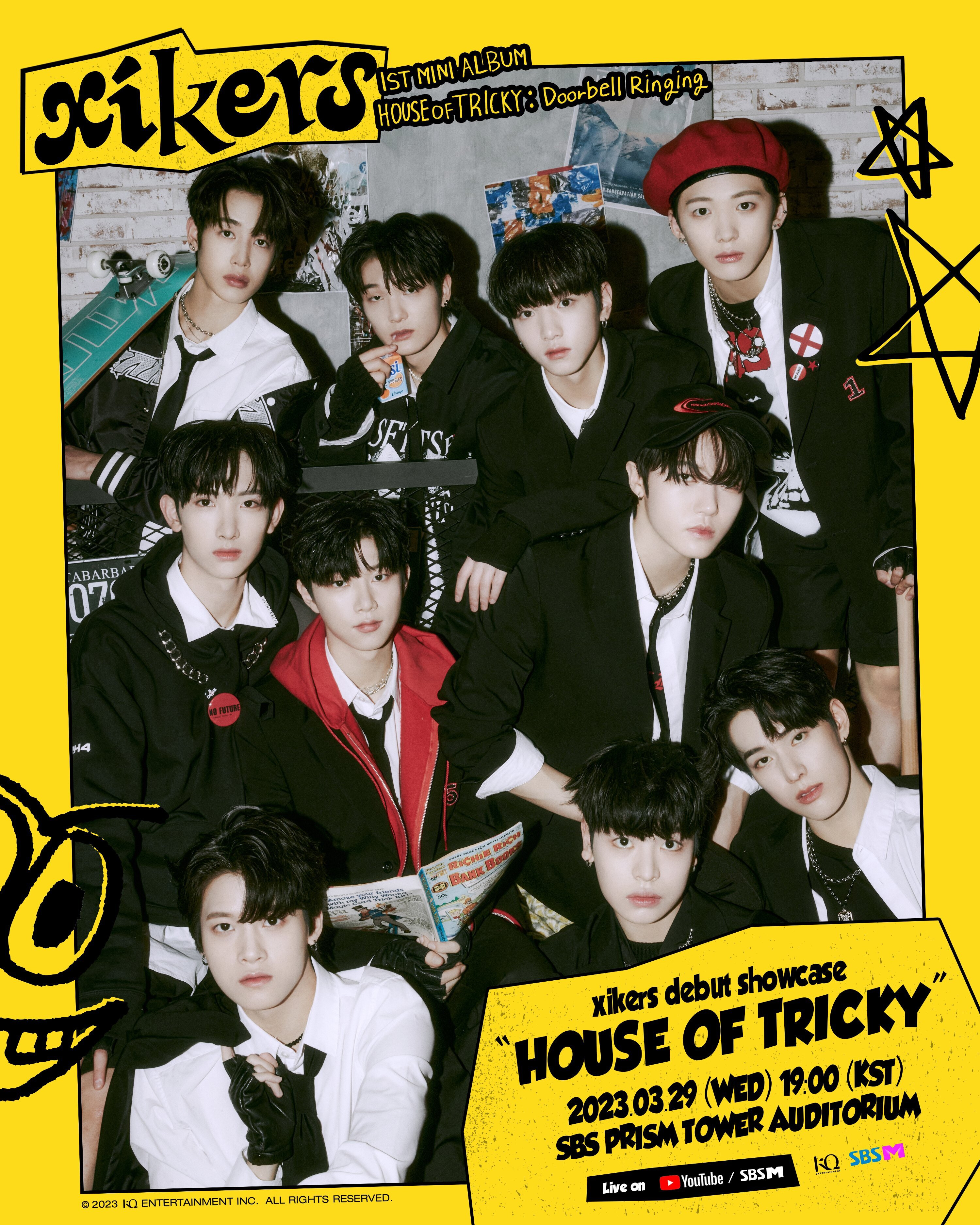 Xikers - 1ST MINI ALBUM ‘HOUSE OF TRICKY : Doorbell Ringing’ Concept ...