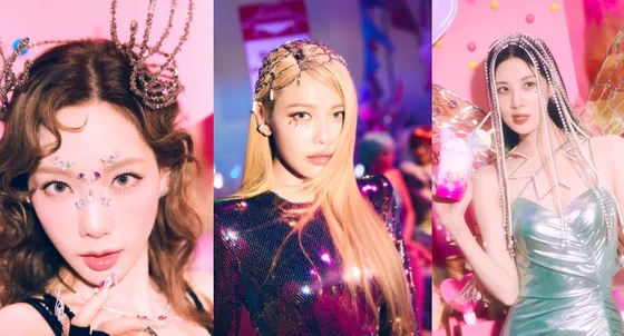 Girls’ Generation’s Taeyeon, Sooyoung, Seohyun Turn Into Extraterrestrial Goddesses for New Batch of Comeback Teasers