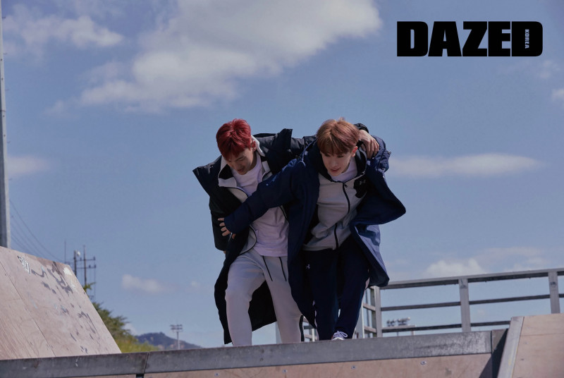 Shownu & Wonho for Dazed Korea 2018 October Issue documents 8