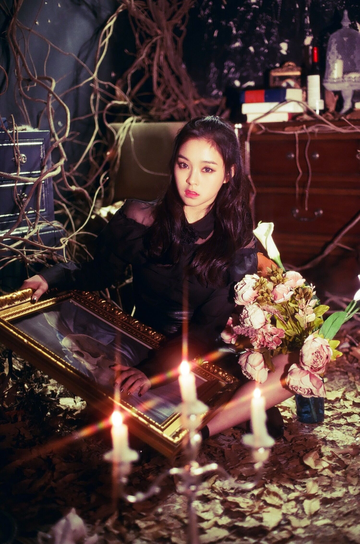 Dreamcatcher - Fall Asleep In The Mirror 2nd Single Album teaers 