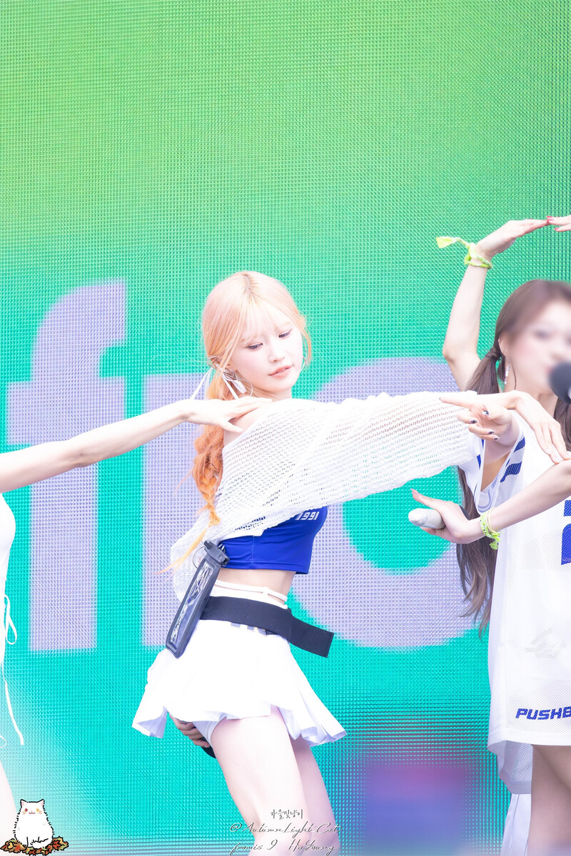 240705 fromis_9 Hayoung - Waterbomb Festival in Seoul Day 1 documents 2