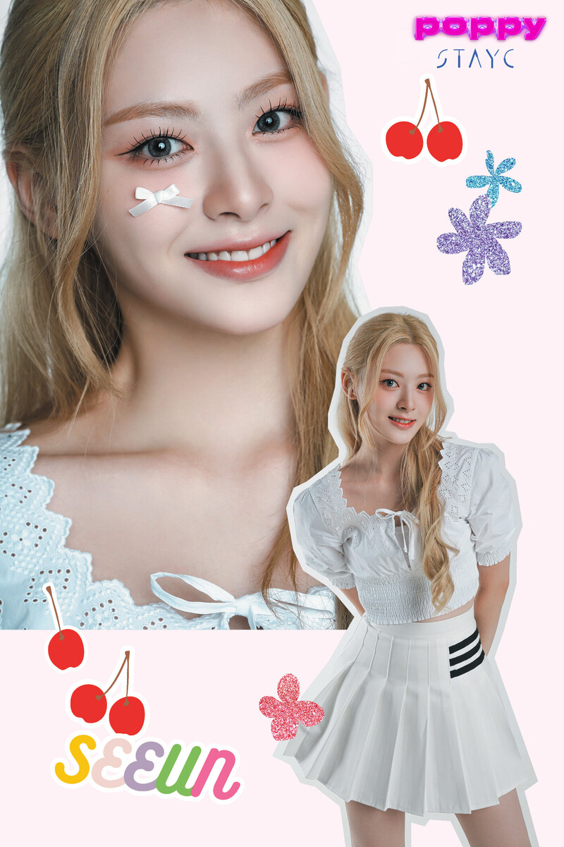 STAYC - Poppy 1st Japanese Single Album teasers documents 6