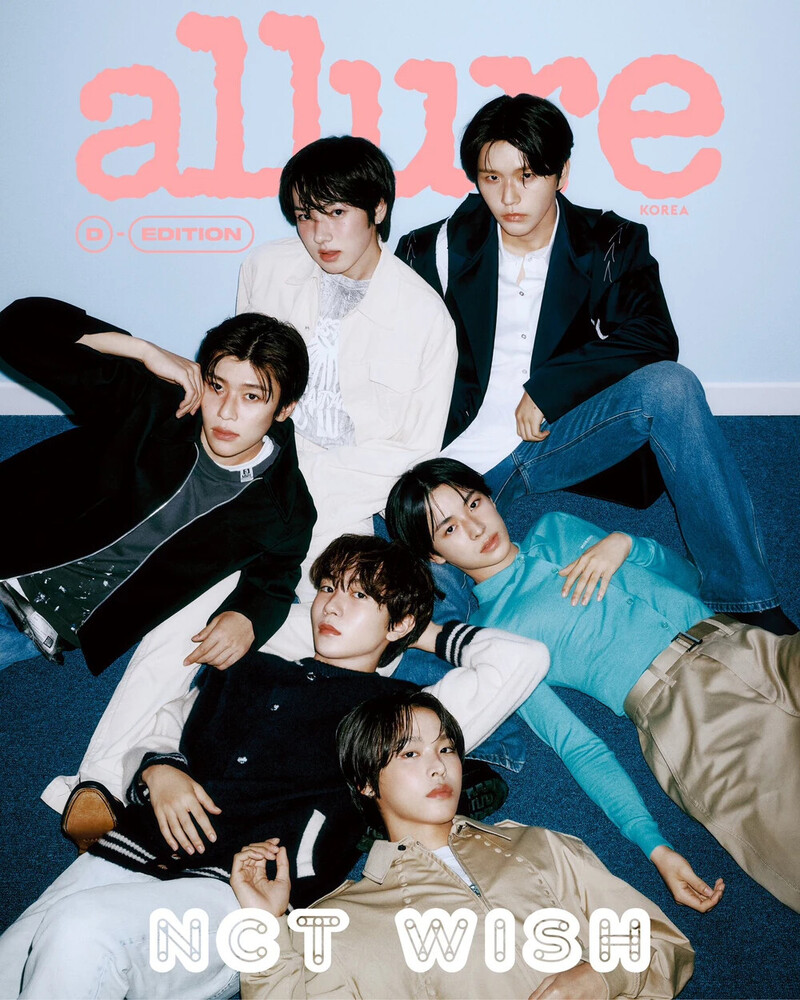 NCT WISH for Allure Korea October 2024 Issue documents 1