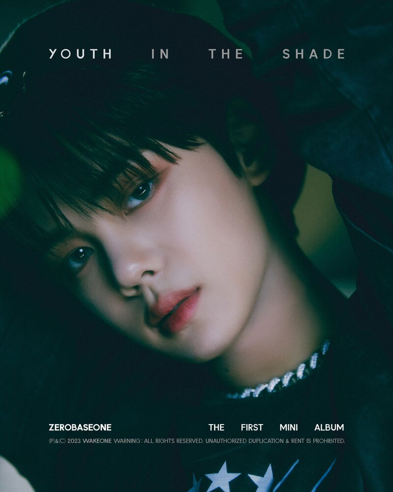 ZB1 'Youth In The Shade' concept photos documents 7