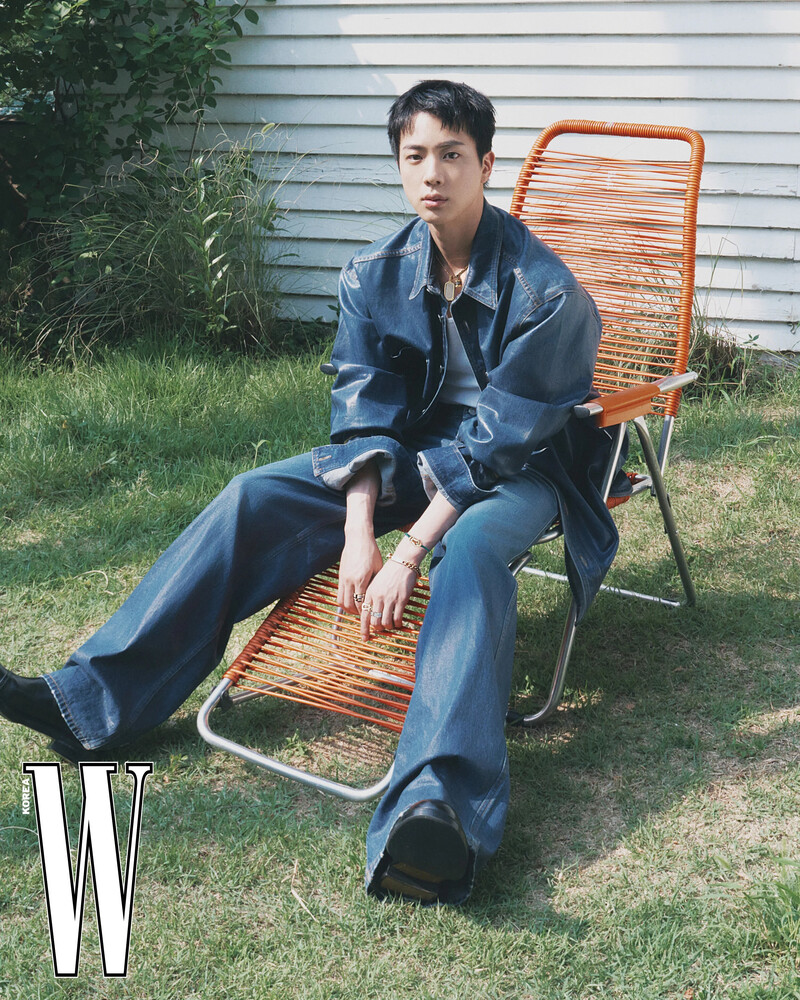 Jin for W Korea Vol. 7 July 2024 Issue documents 25