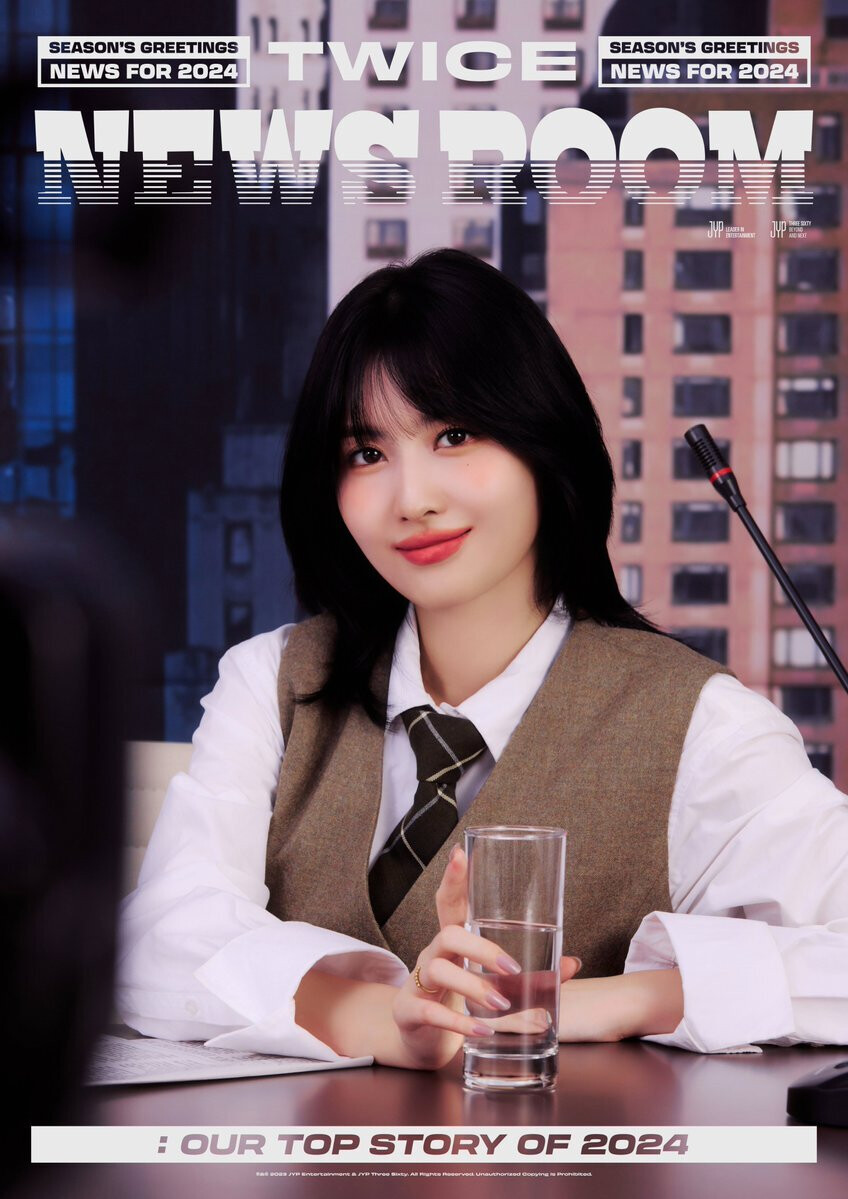 TWICE SEASON'S GREETINGS 2024 'TWICE NEWS ROOM : Our Top Story of 