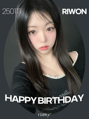 250111 - CLASS:y Twitter Update | HAPPY RIWON DAY