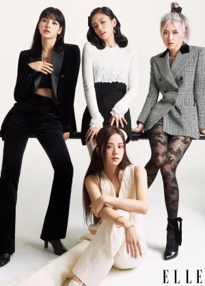 BLACKPINK for ELLE Magazine 2020 October Issue