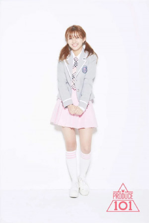  Jeon Soyeon - Produce 101 Season 1 promotional photos