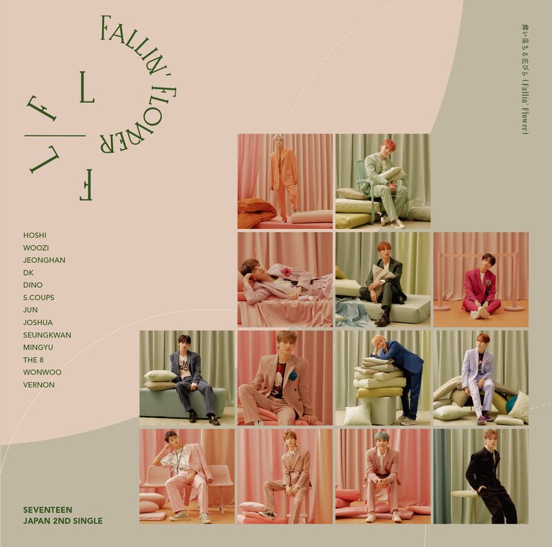 SEVENTEEN JAPAN 2ND SINGLE 「舞い落ちる花びら (Fallin' Flower)」Concept Photo documents 16
