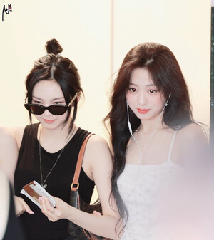 240729 Ahyeon & Chiquita at Incheon International Airport