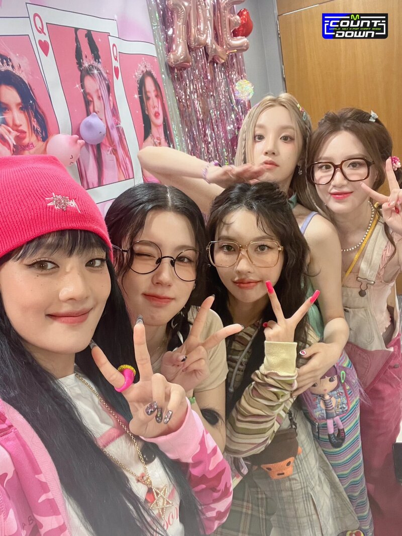 230518 - M COUNTDOWN Twitter Update with (G)I-DLE documents 2